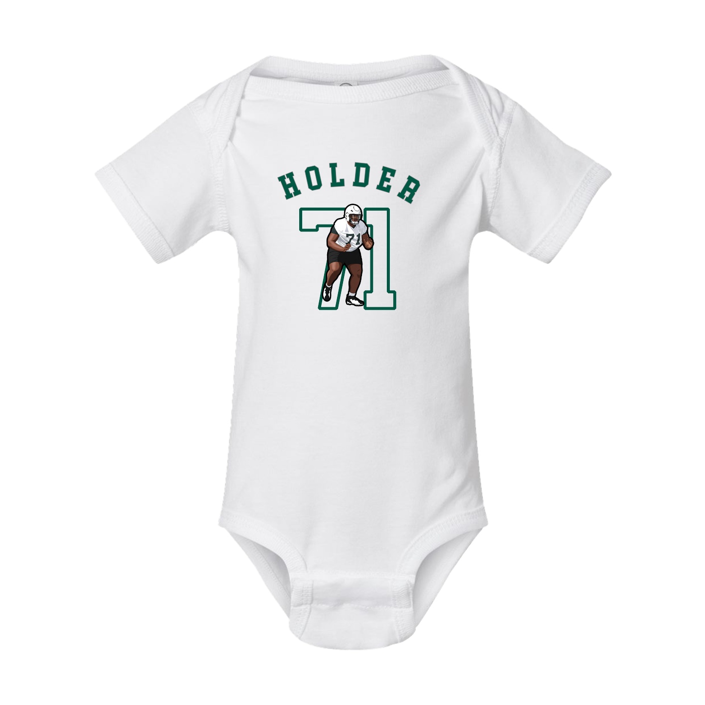 Baby Onesie — Shirsey Arch in White