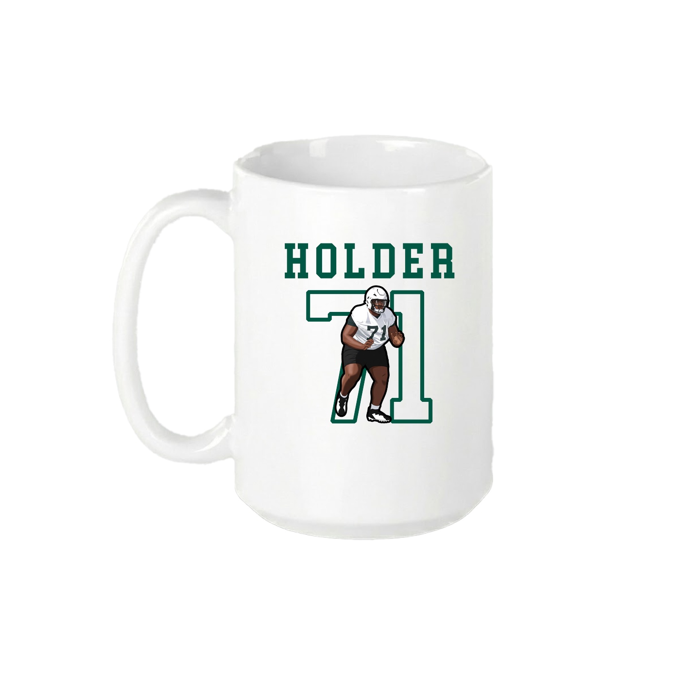 15oz Coffee Mug — Shirsey in White