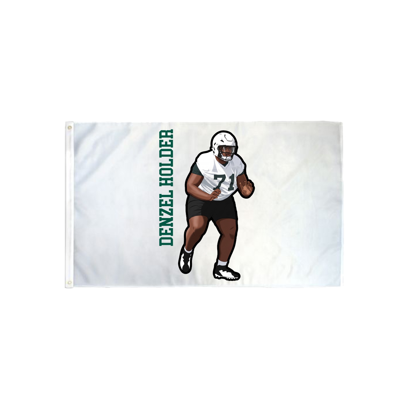 3x5 Flag — Name Vertical in Classic