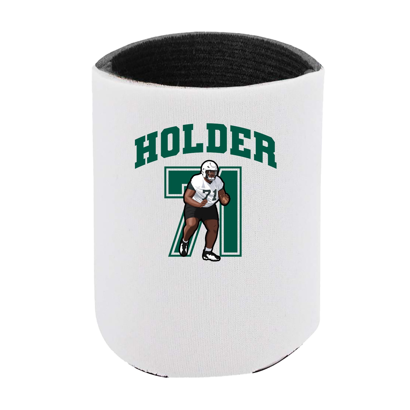 Can Holder — Number in White