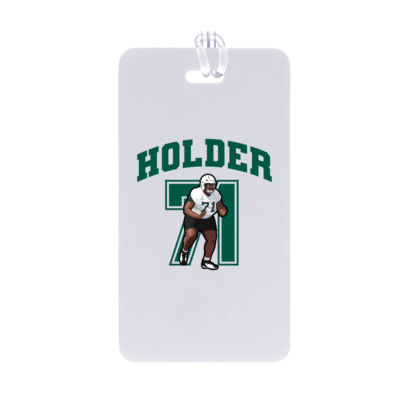 Bag Tag — Number in Classic
