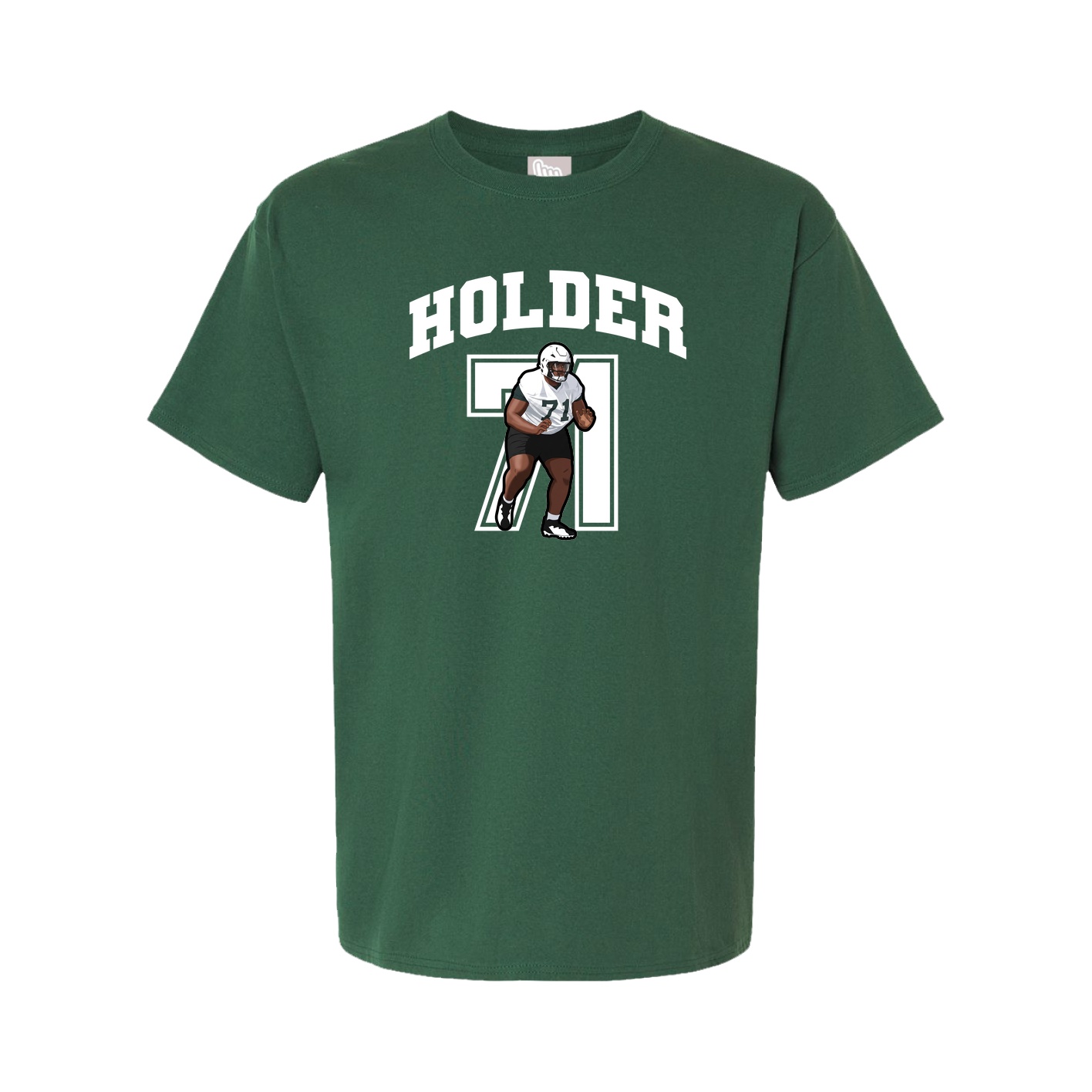 Tee — Number in Green