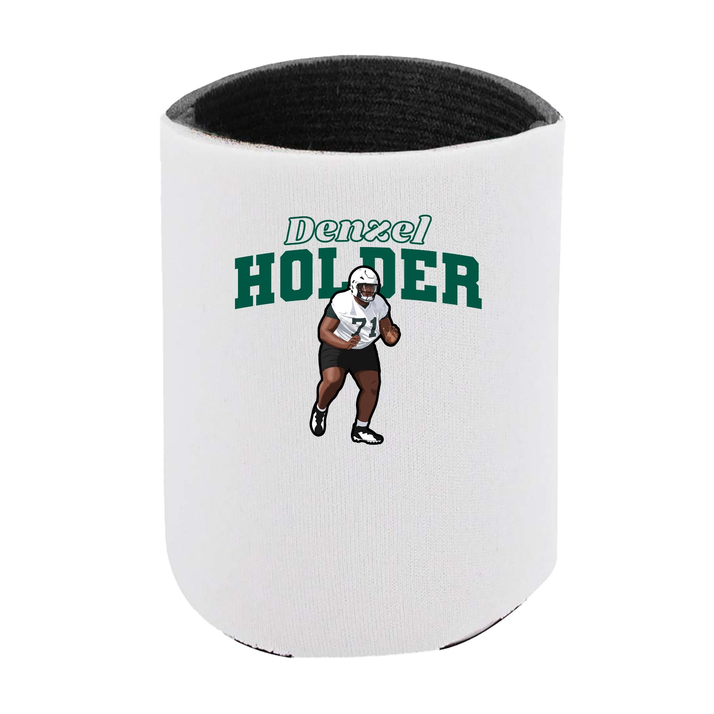 Can Holder — Name Arch in White