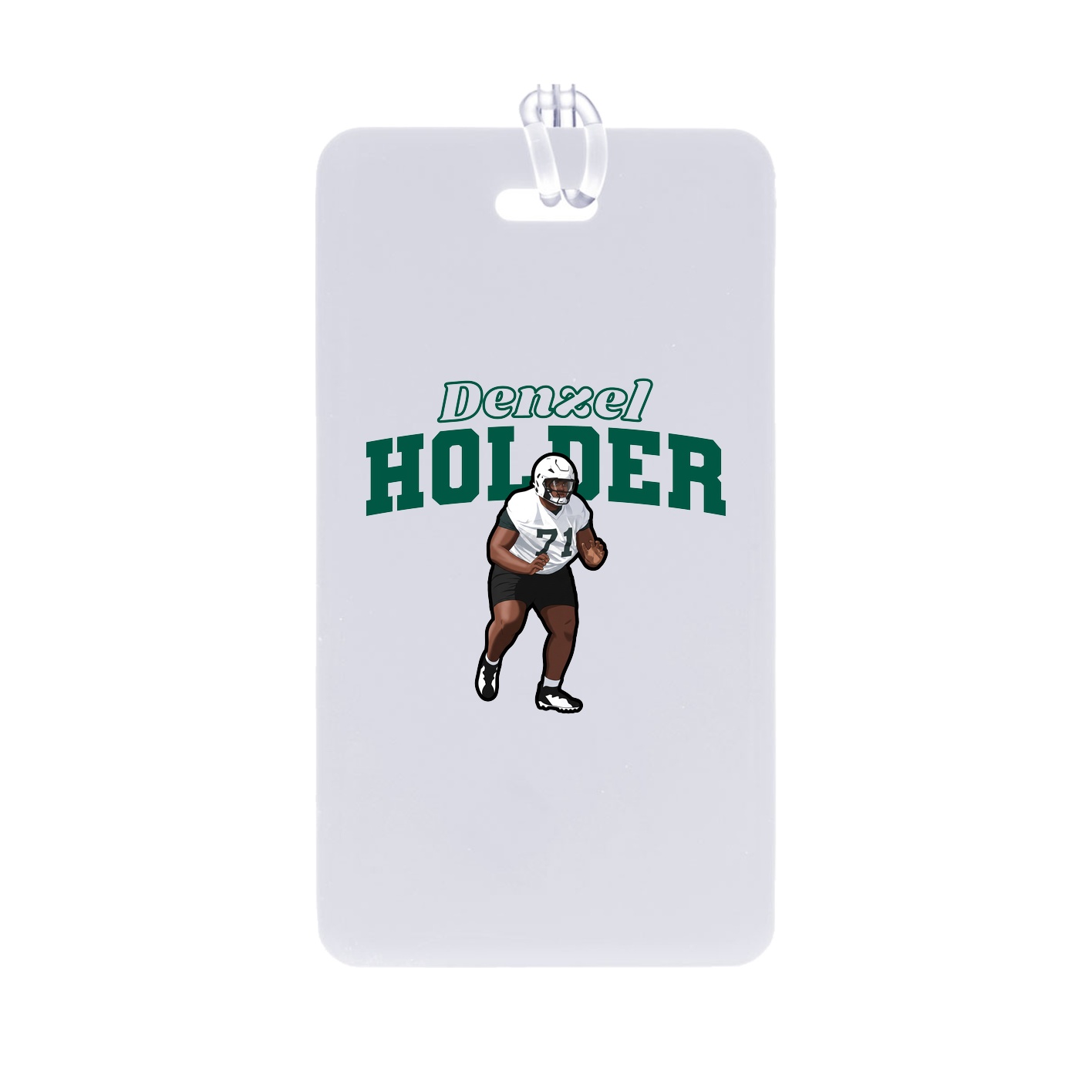 Bag Tag — Name Arch in Classic