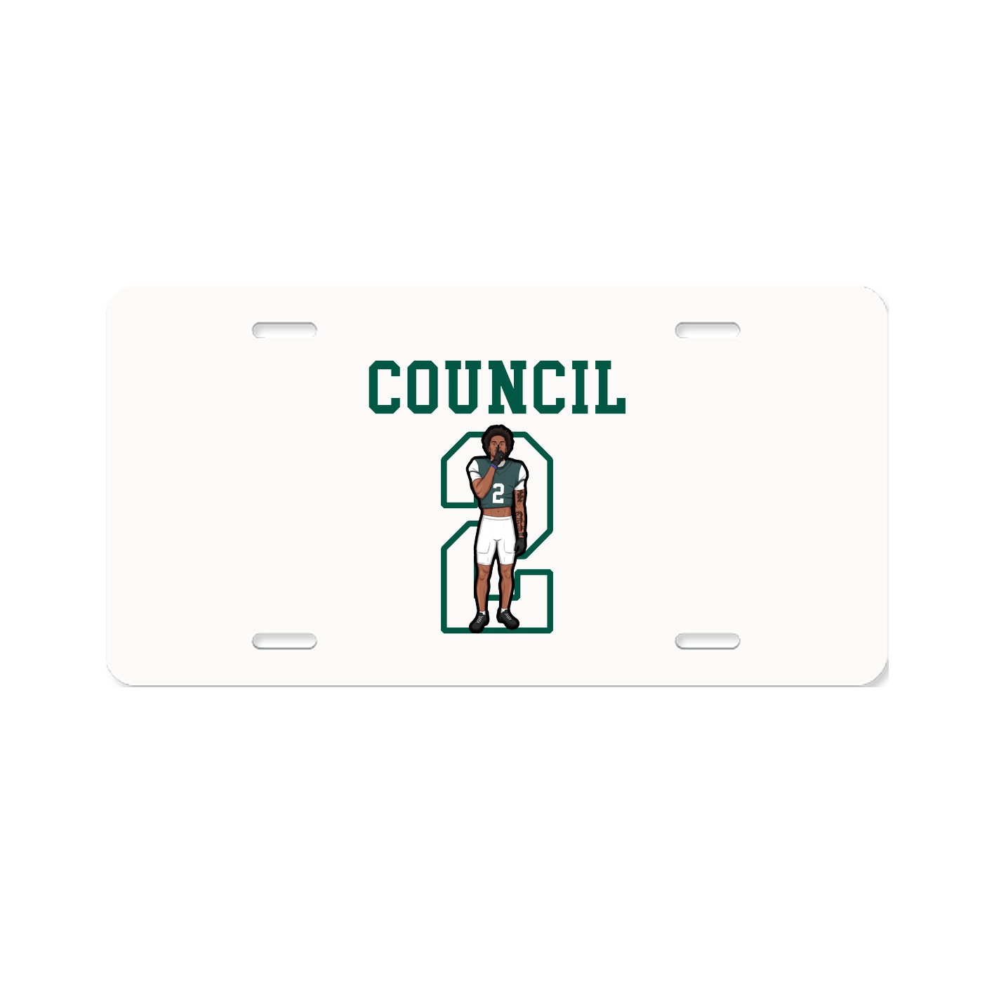 License Plate — Shirsey in Classic
