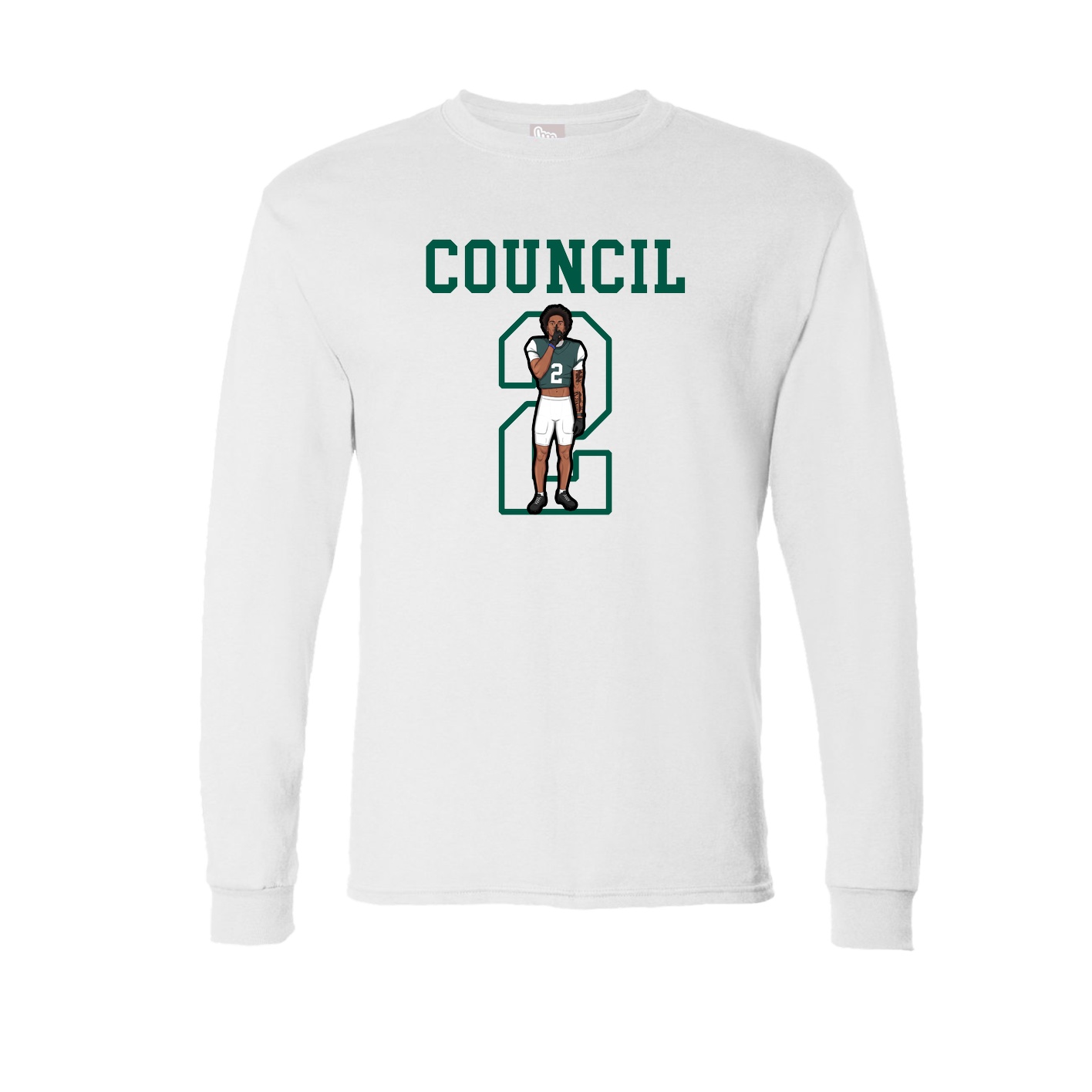 Long Sleeve Tee — Shirsey in White