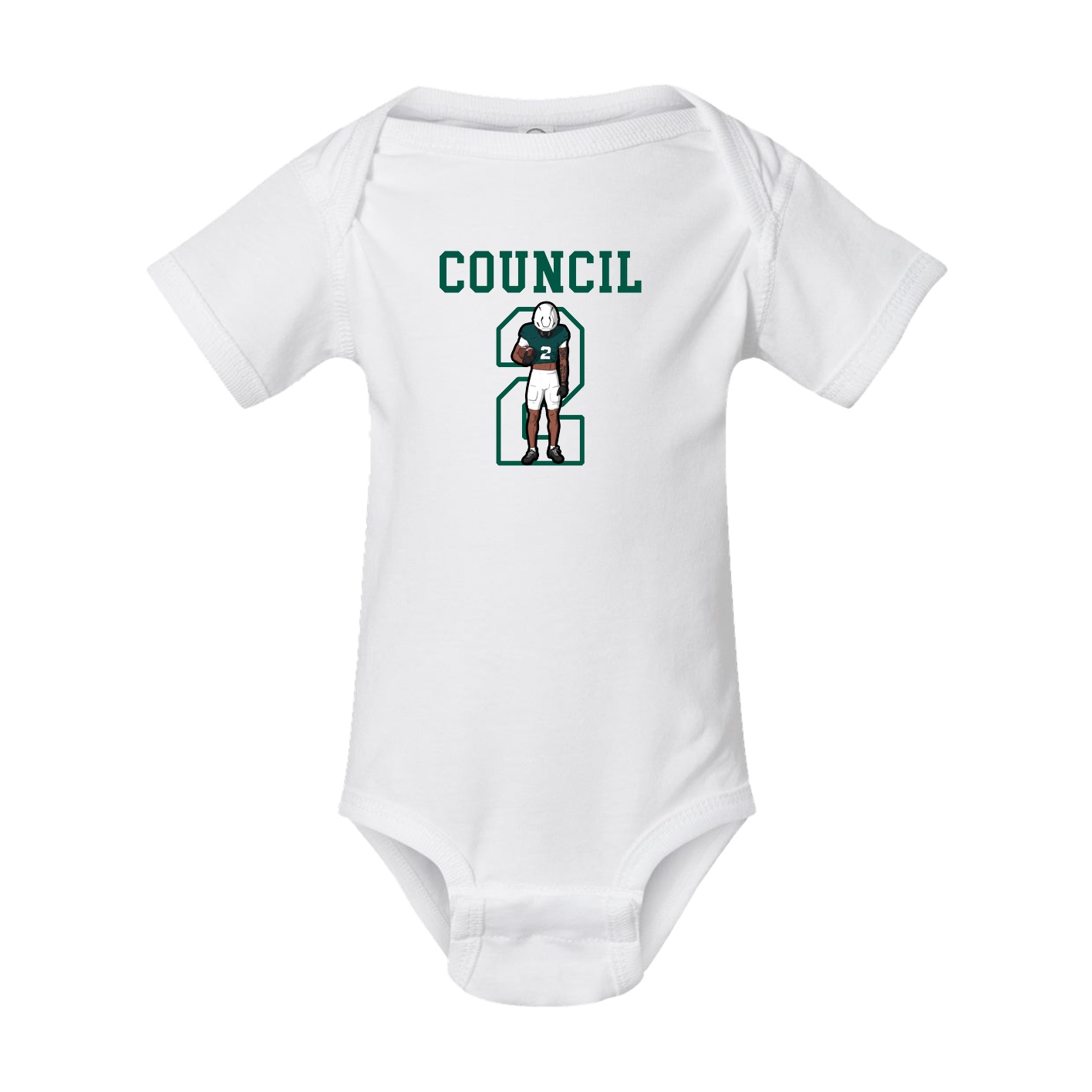 Baby Onesie — Shirsey in White