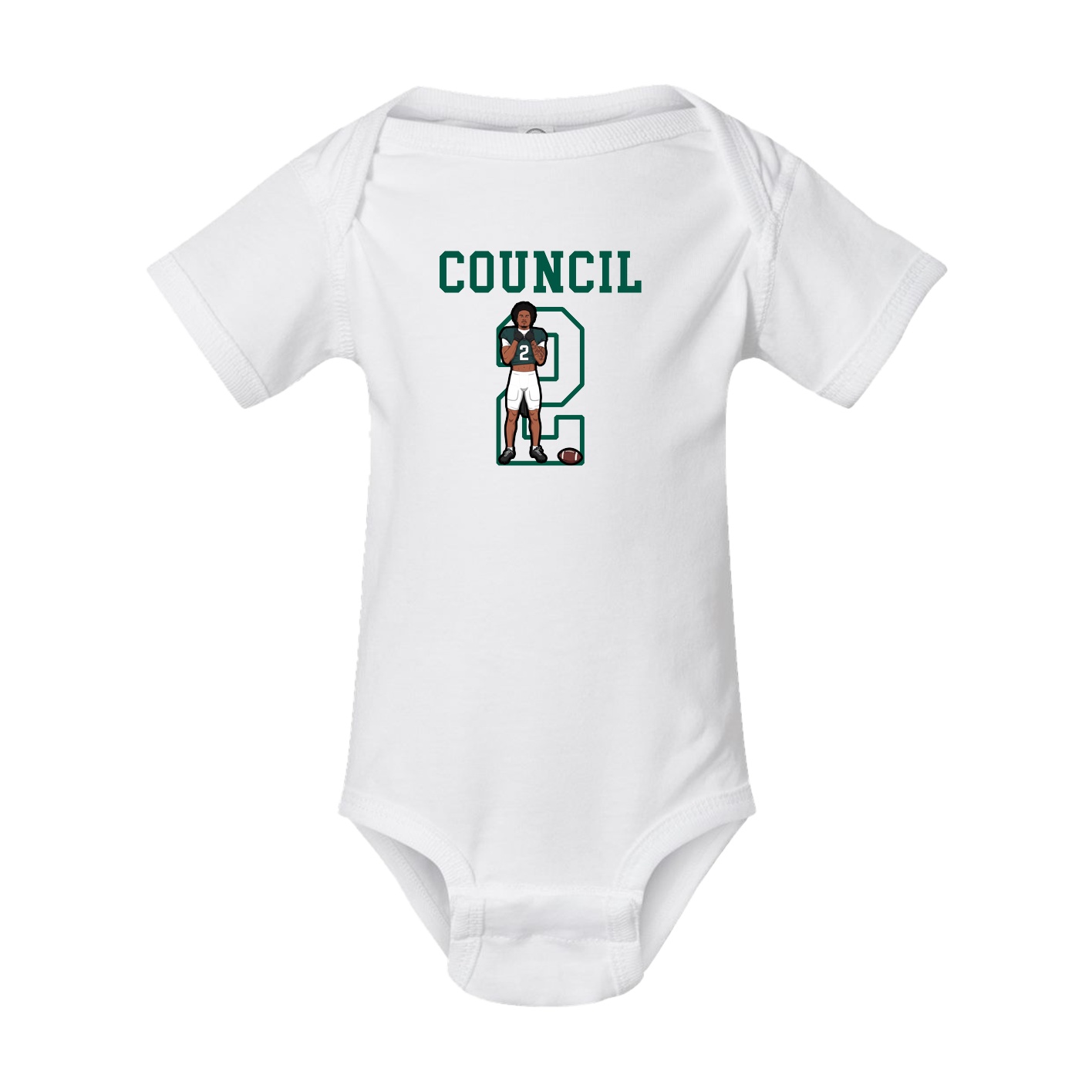 Baby Onesie — Shirsey in White
