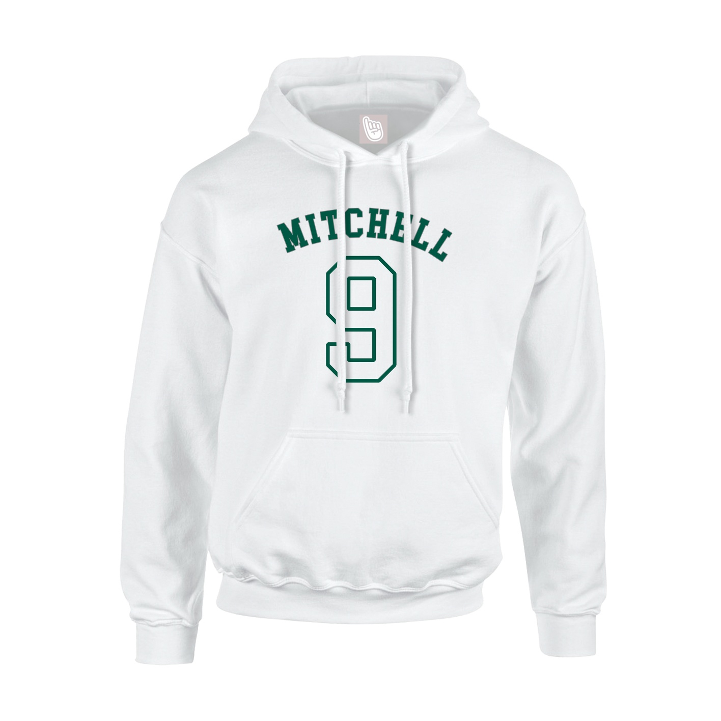 Youth Hoodie — Shirsey Arch in White