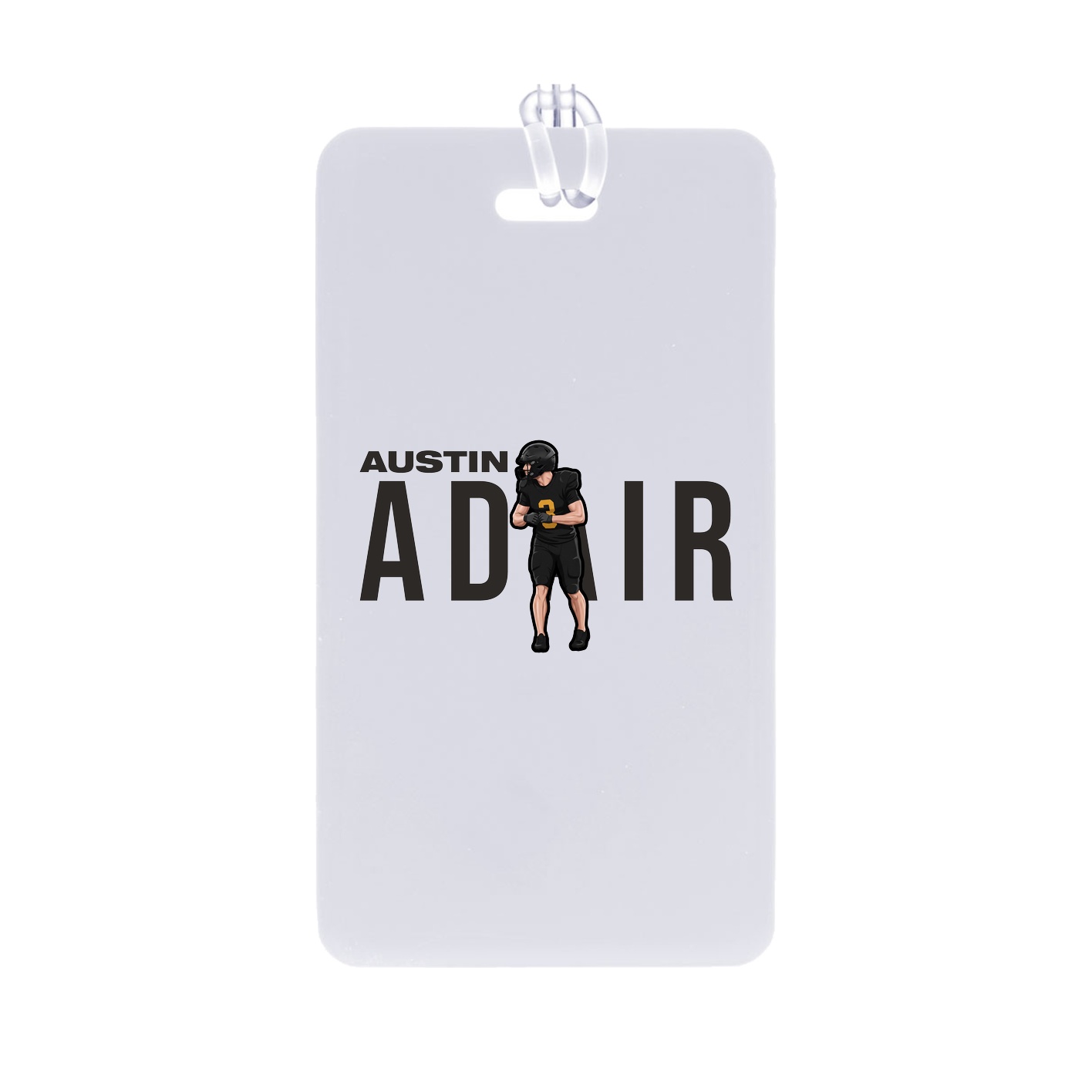 Bag Tag — Player Name in Classic