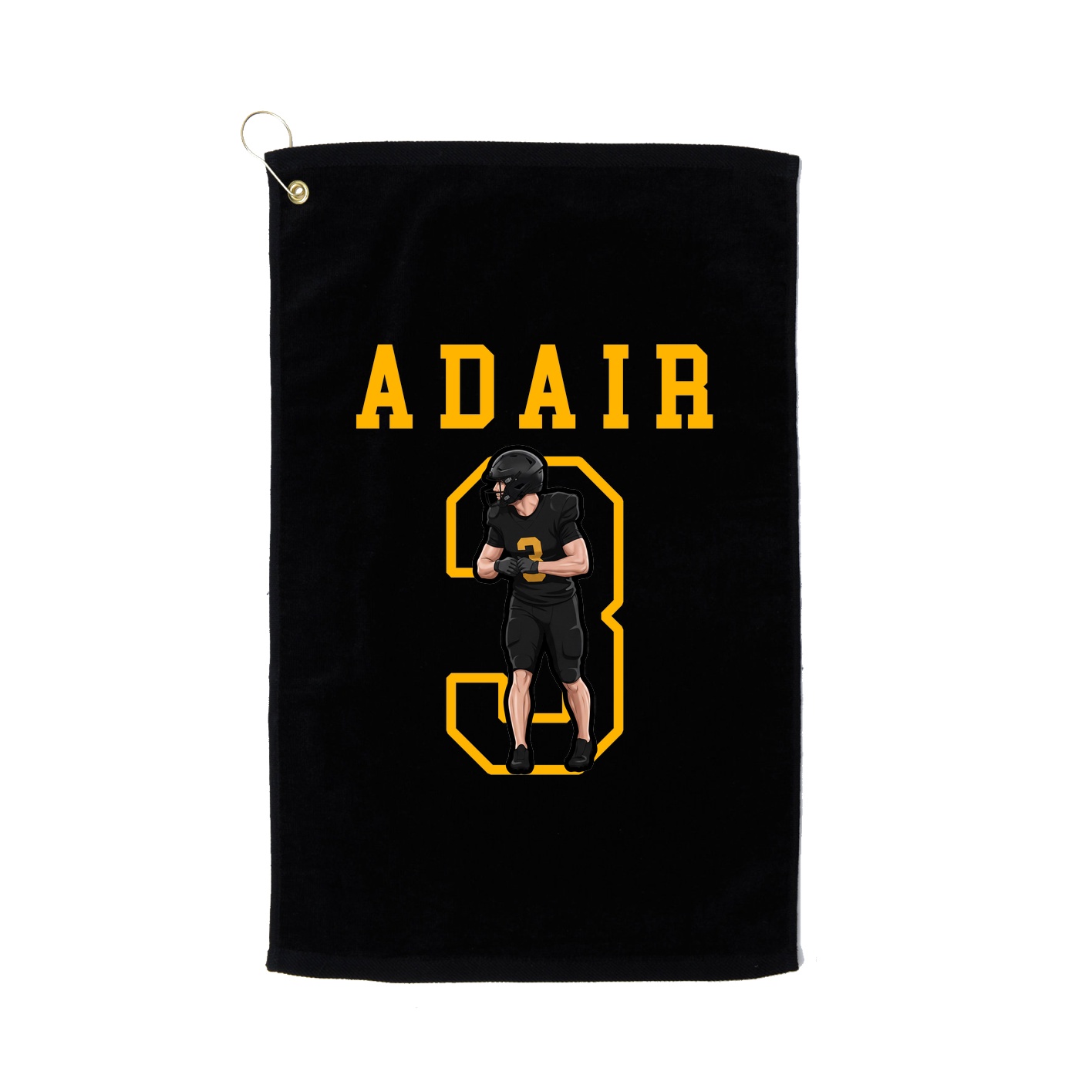 Golf Towel — Shirsey in Black