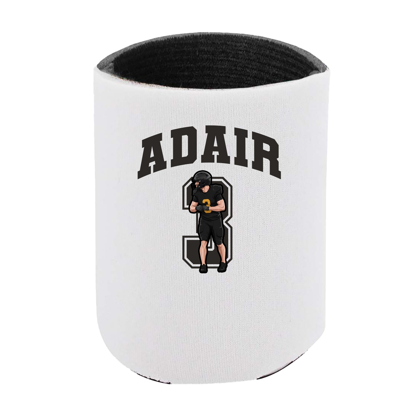 Can Holder — Number in White