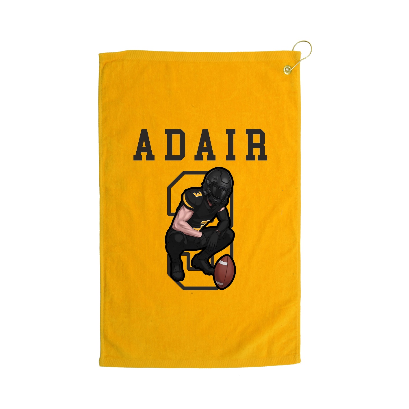 Golf Towel — Shirsey in Gold