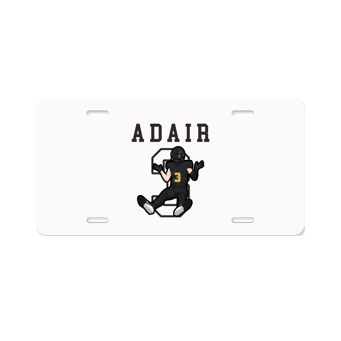 License Plate — Shirsey in Classic