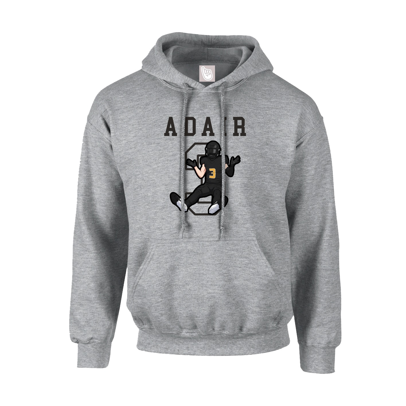 Youth Hoodie — Shirsey in Grey