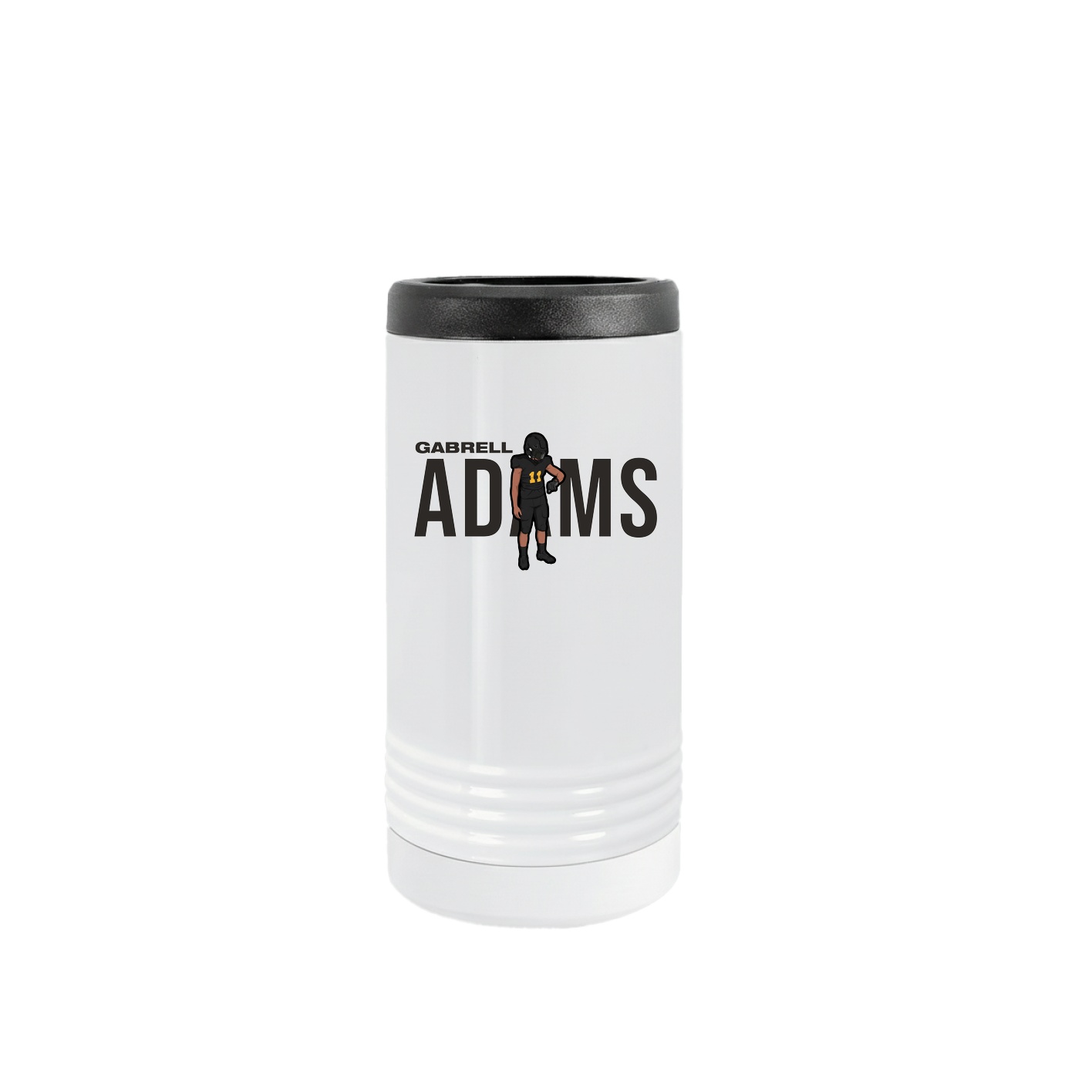 Slim Beverage Holder — Player Name in White