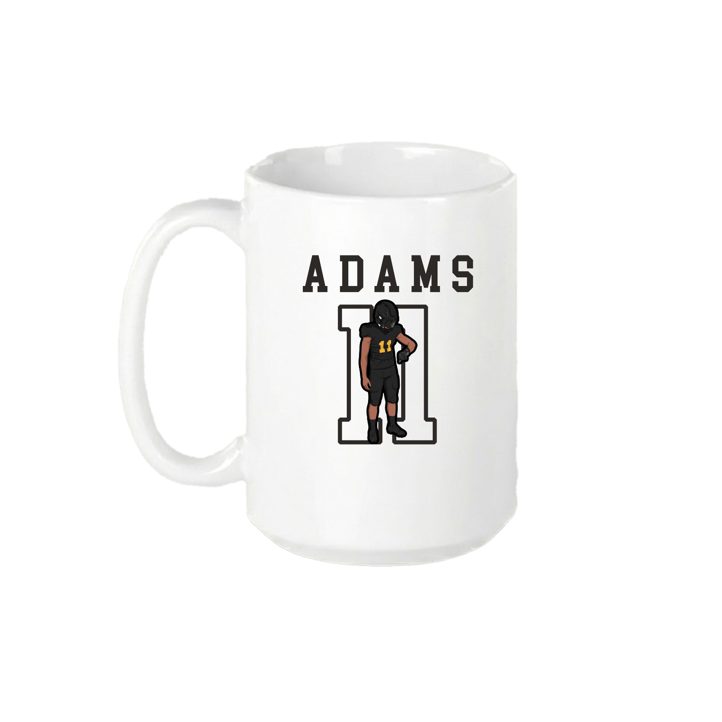 15oz Coffee Mug — Shirsey in White