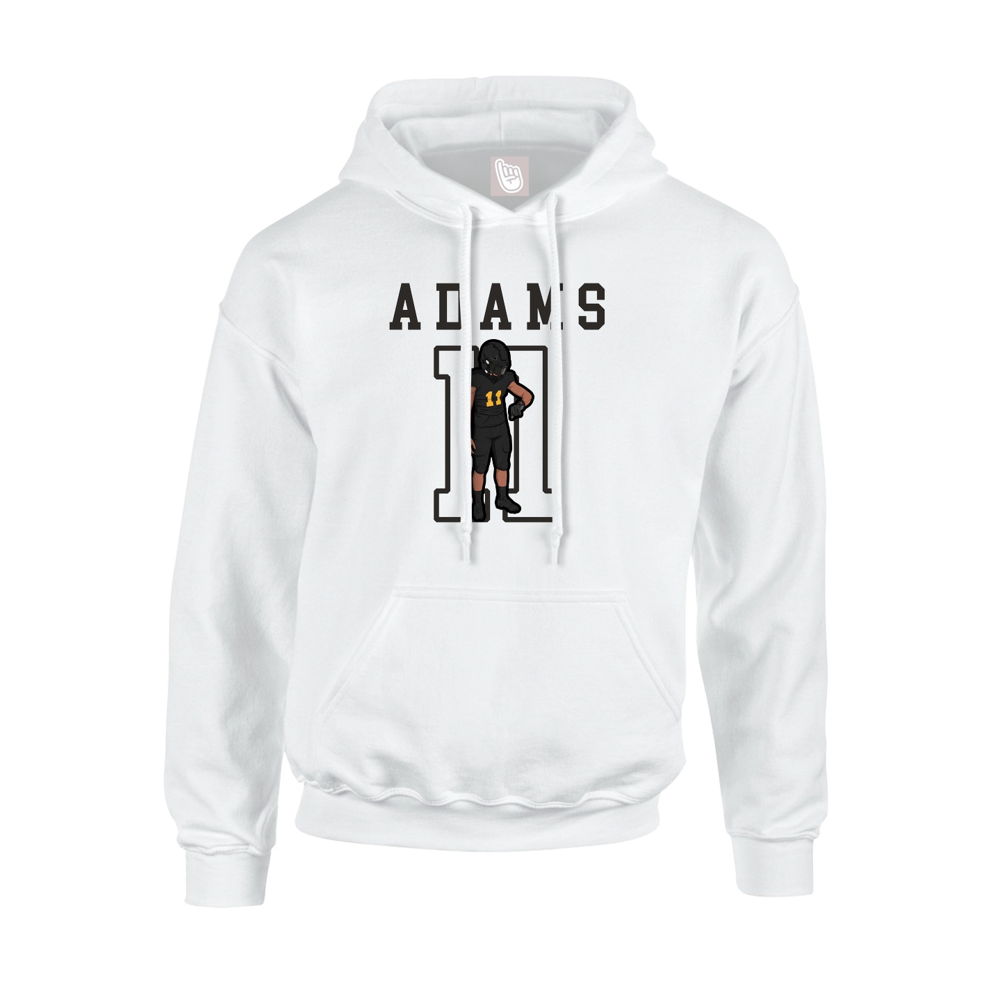 Youth Hoodie — Shirsey in White