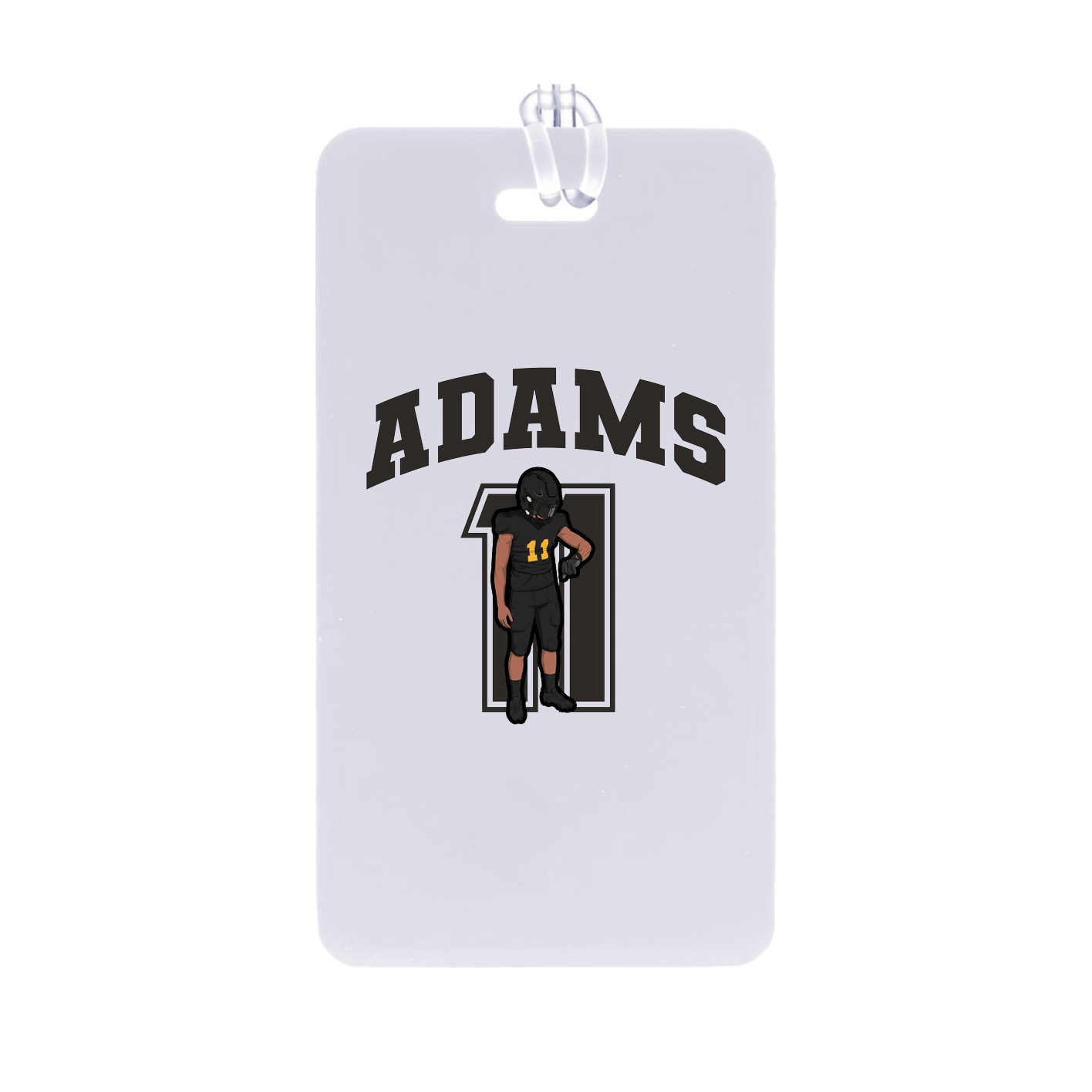 Bag Tag — Number in Classic