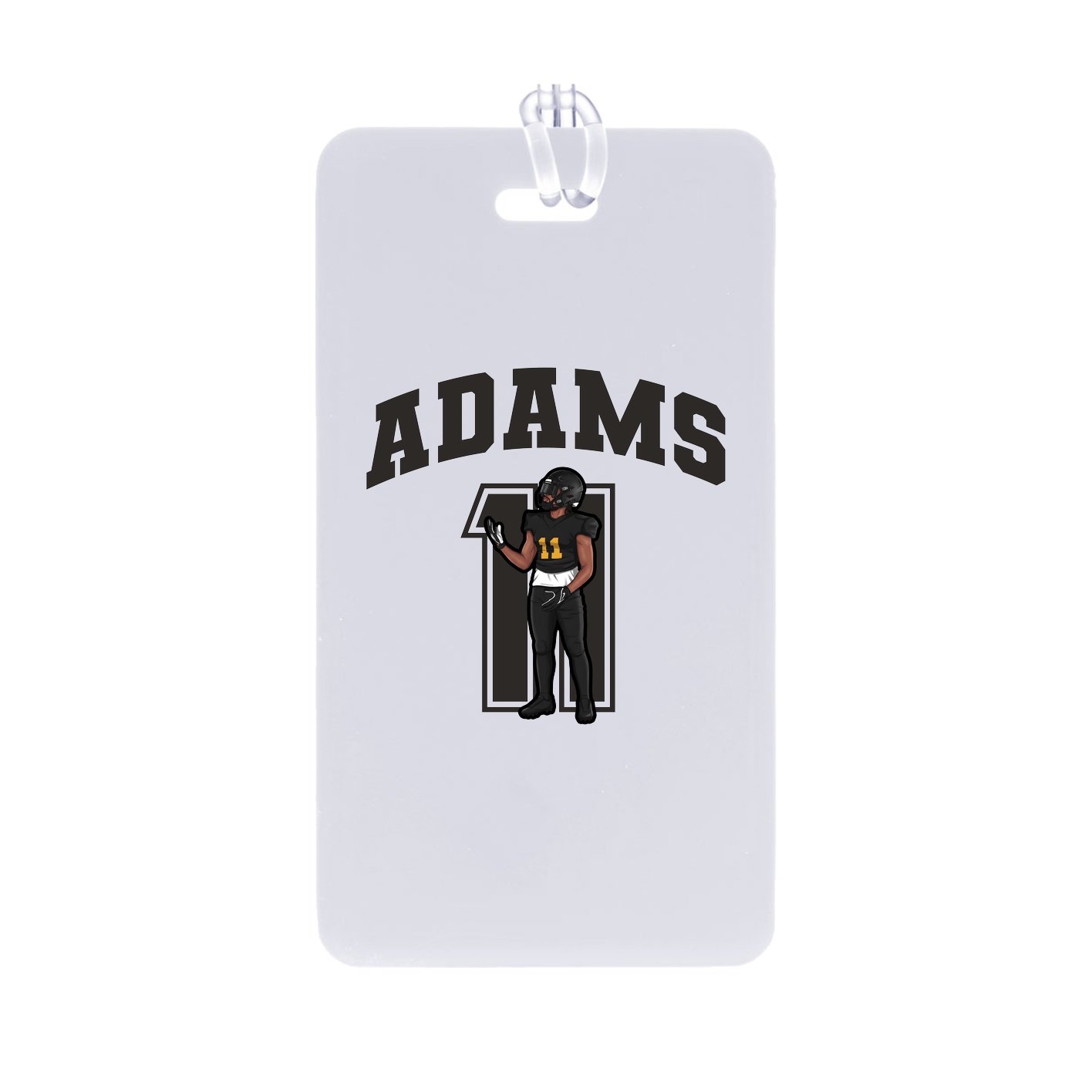 Bag Tag — Number in Classic