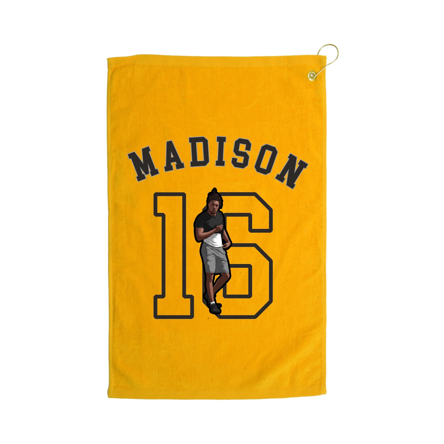 Golf Towel — Shirsey Arch in Gold