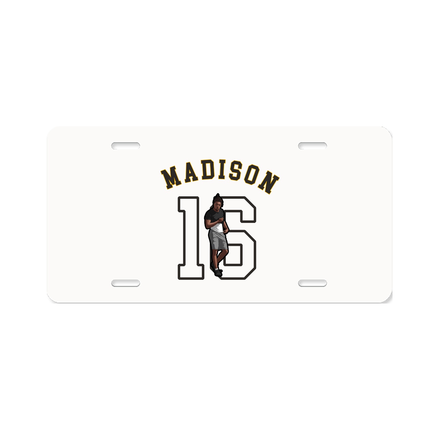 License Plate — Shirsey Arch in Classic