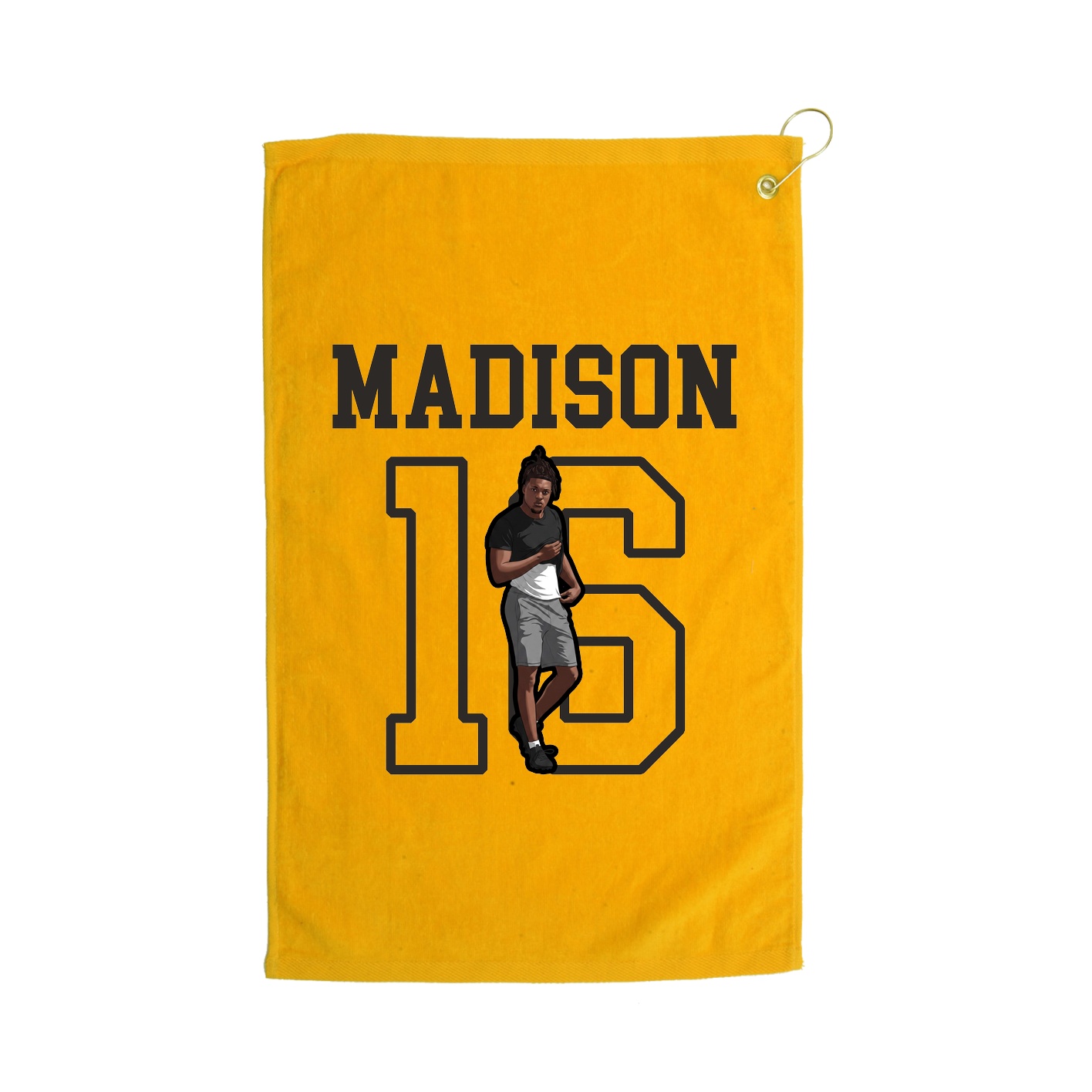 Golf Towel — Shirsey in Gold