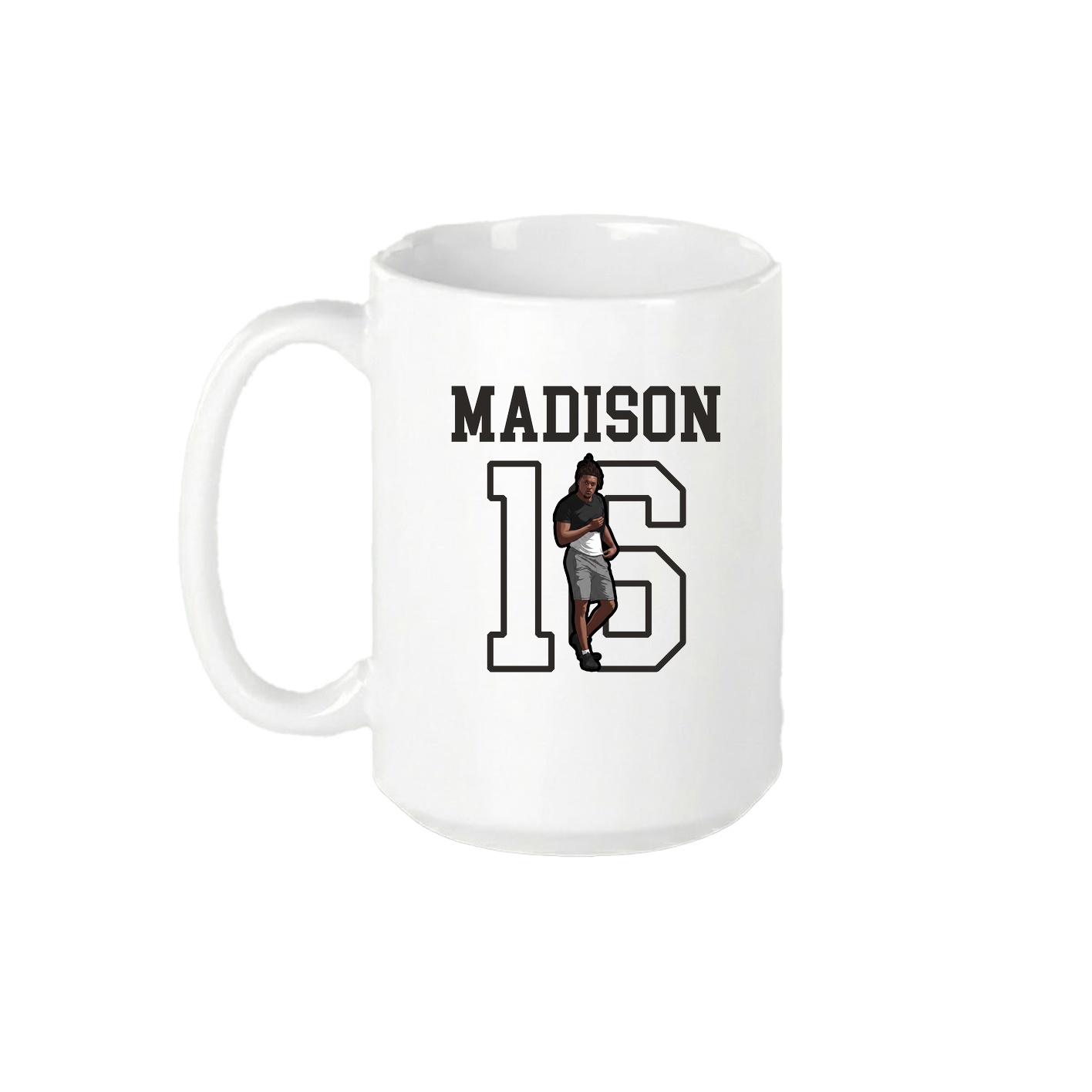 15oz Coffee Mug — Shirsey in White