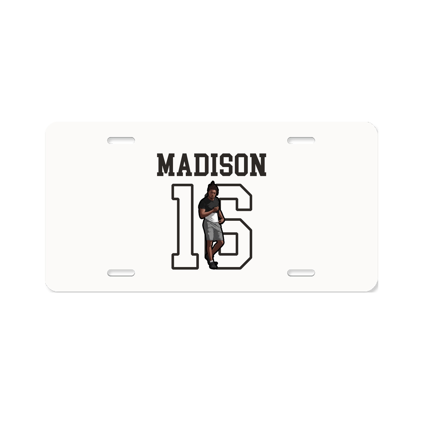 License Plate — Shirsey in Classic