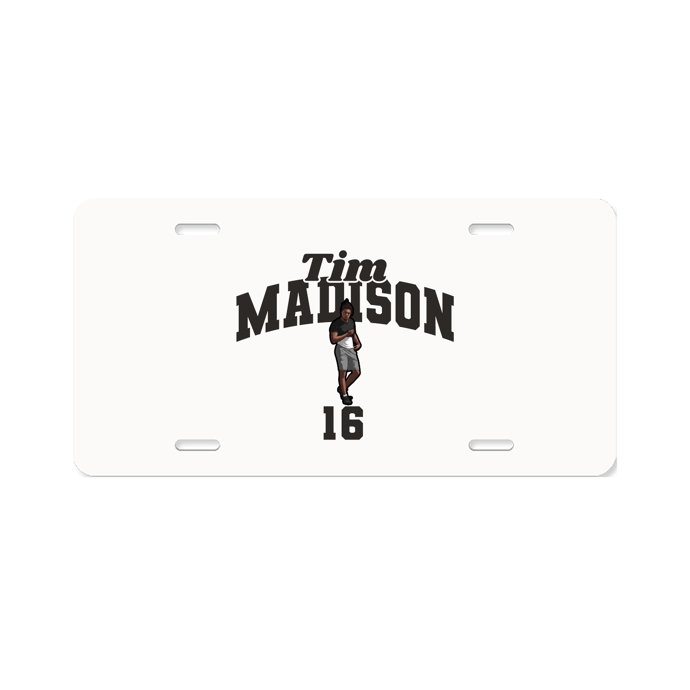 License Plate — Signature Arch in Classic