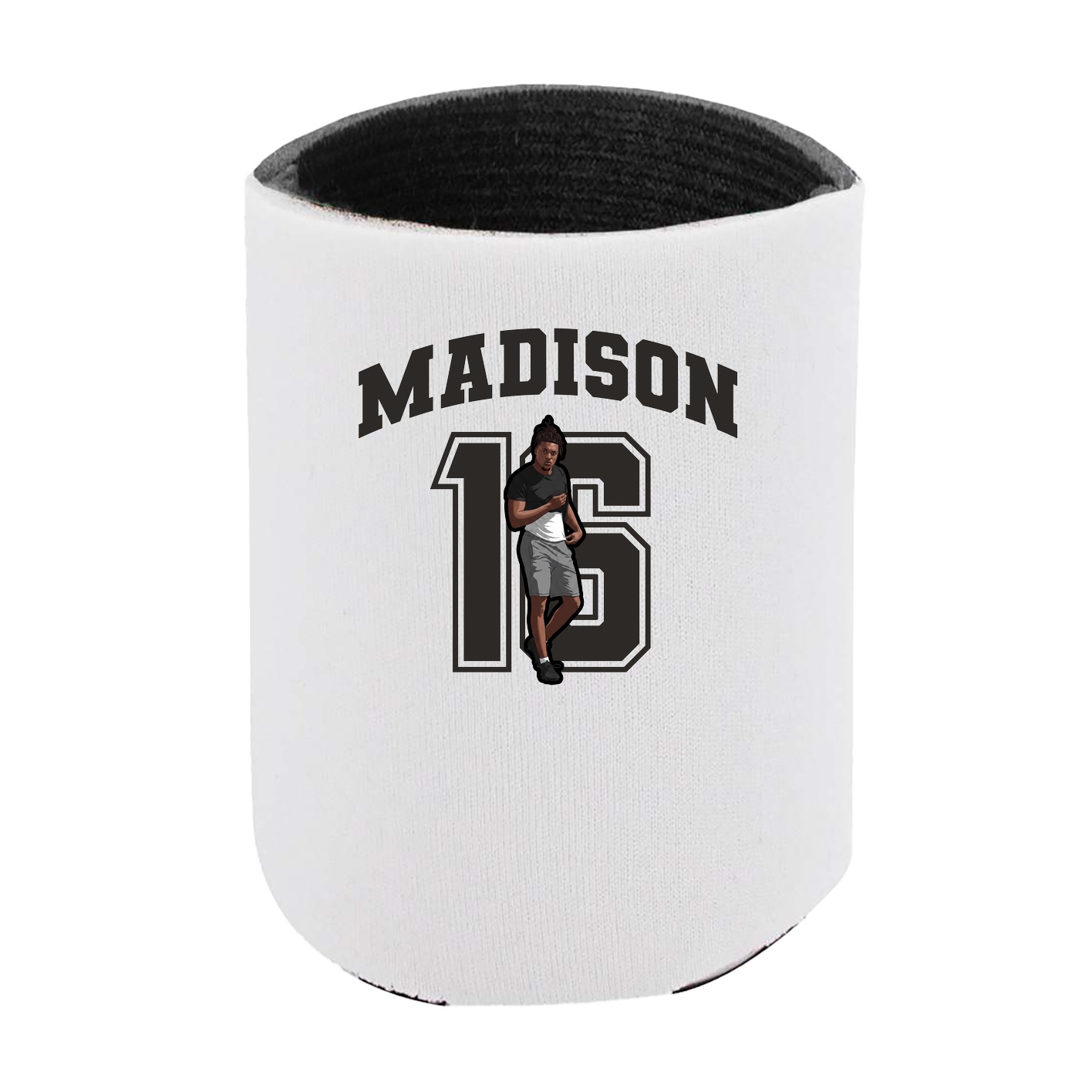 Can Holder — Number in White