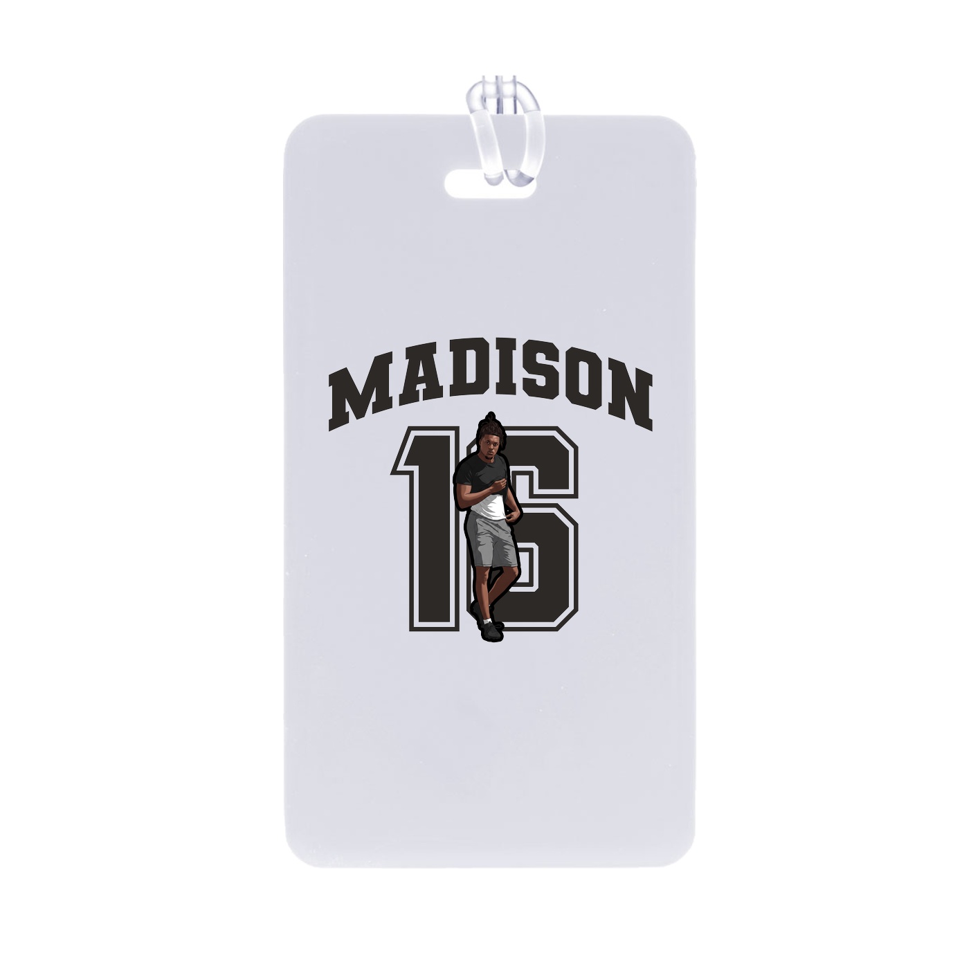 Bag Tag — Number in Classic