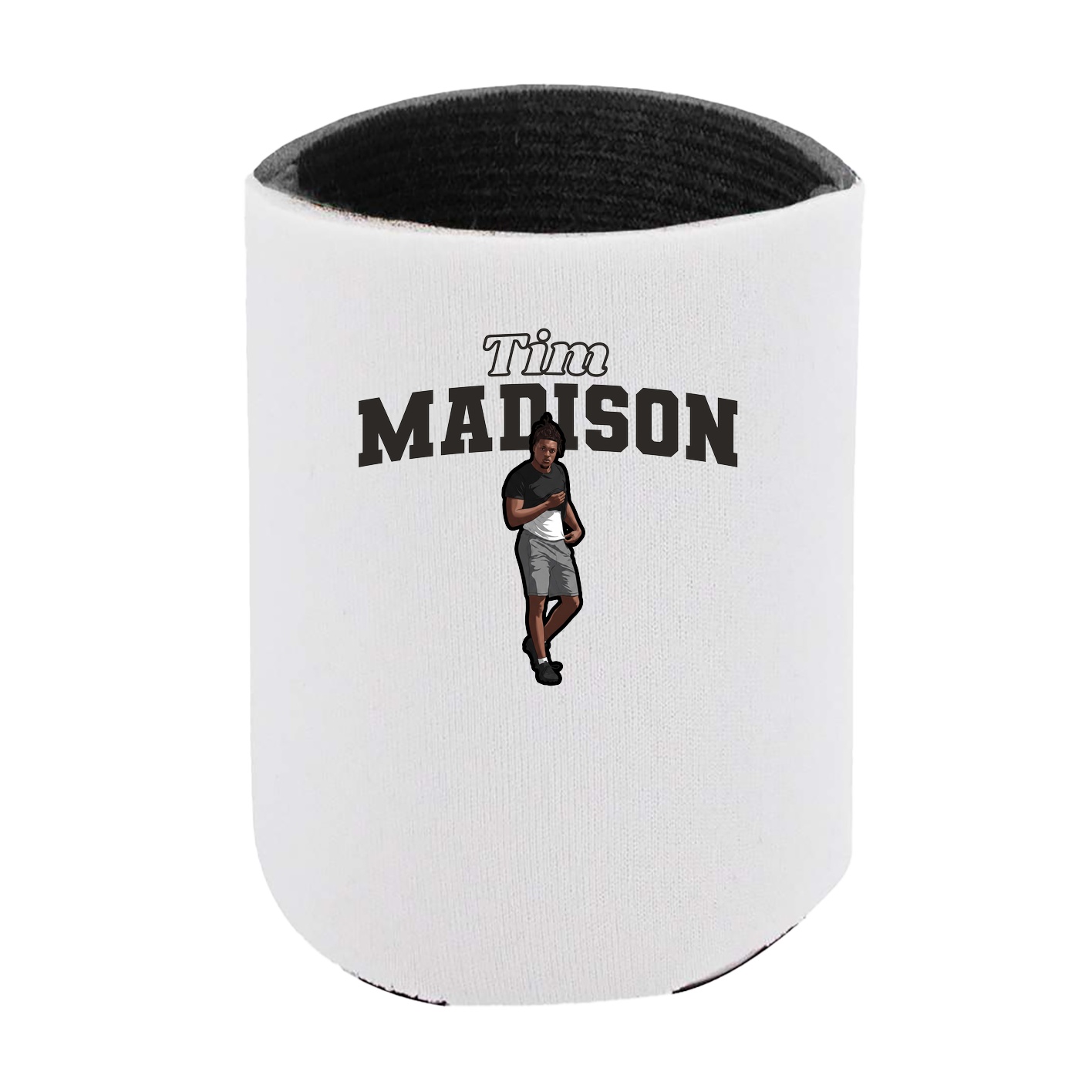 Can Holder — Name Arch in White