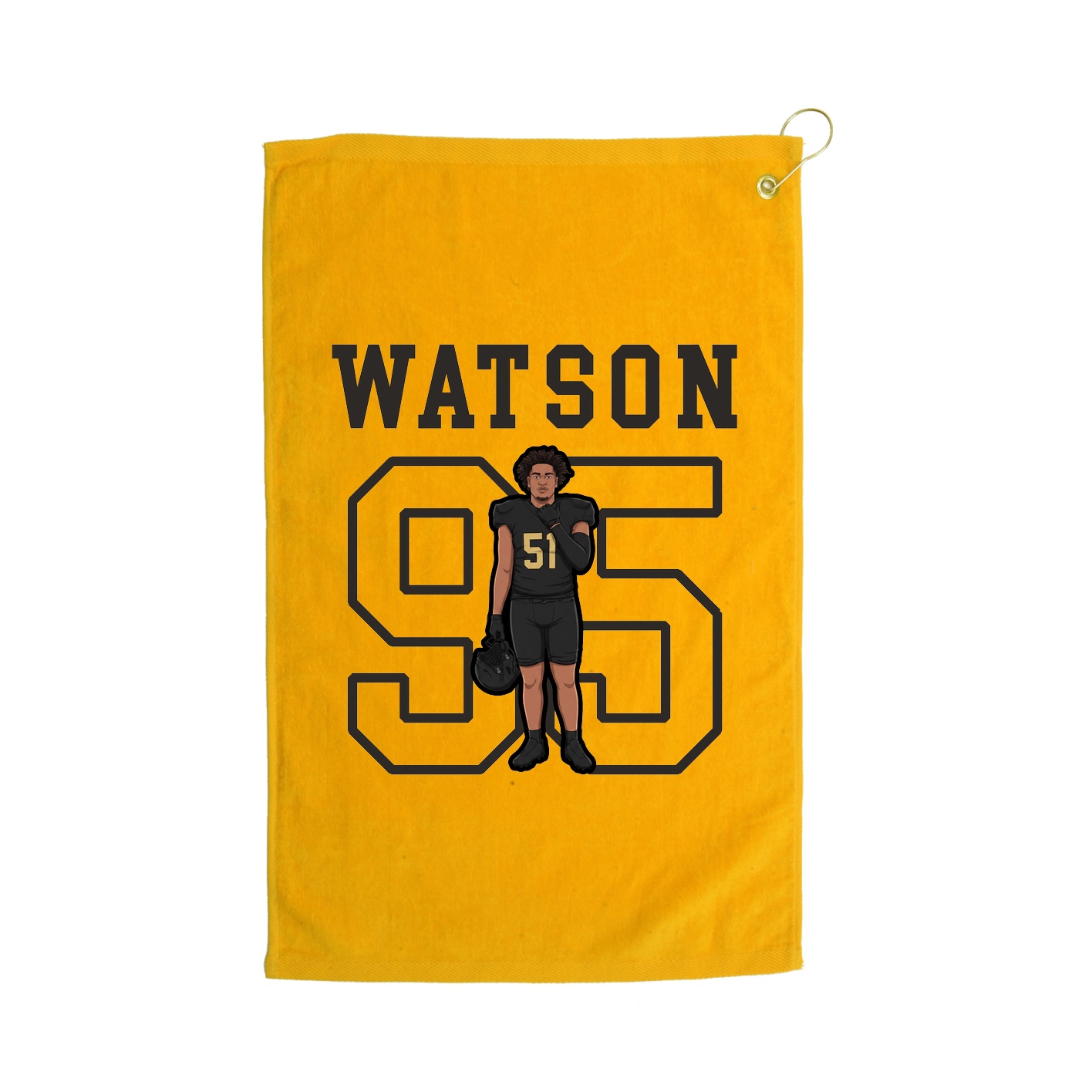 Golf Towel — Shirsey in Gold