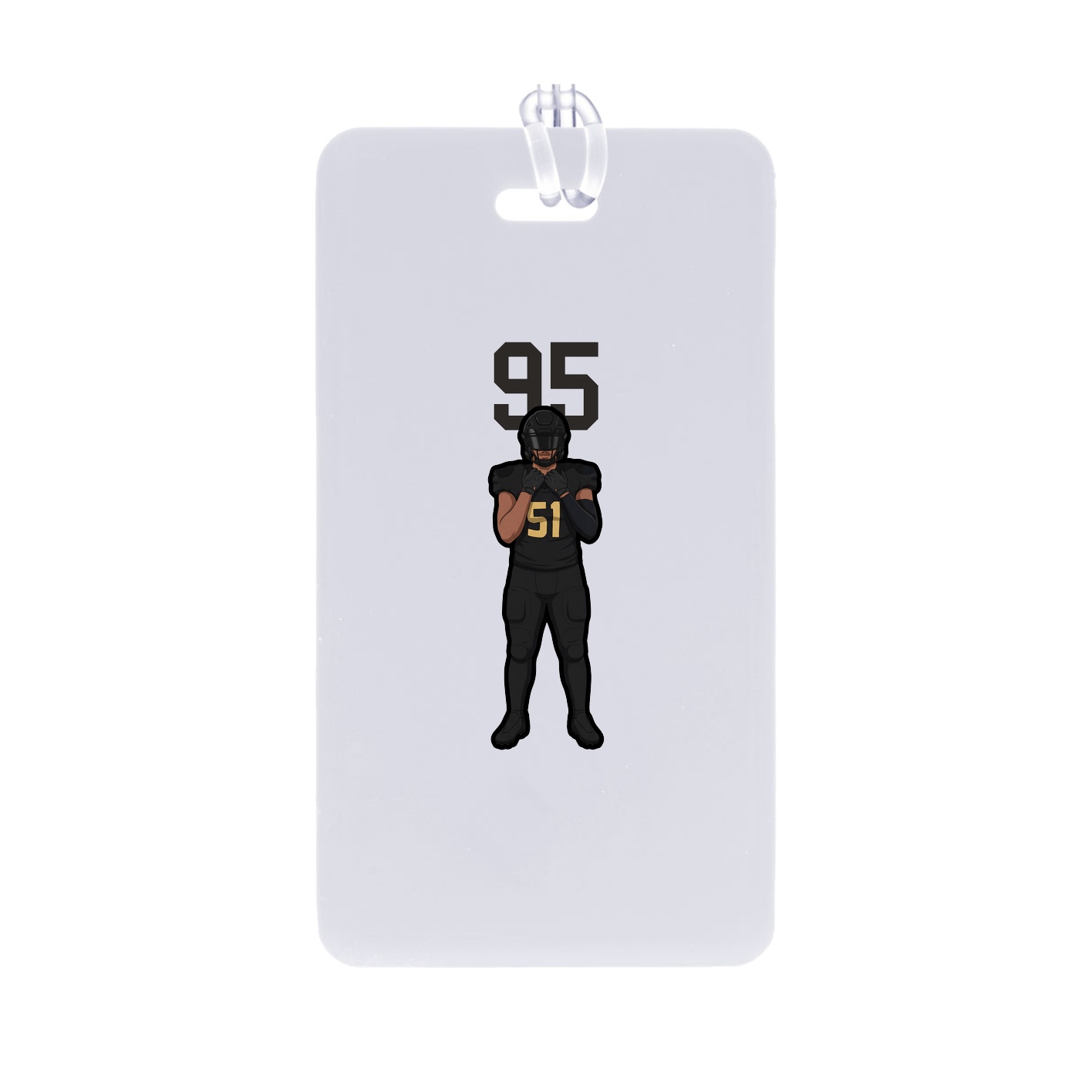 Bag Tag — Number Top in Classic