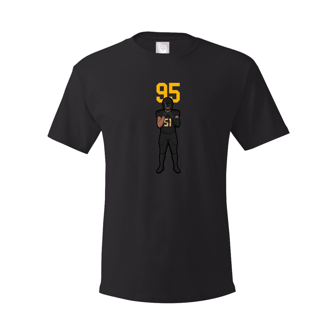 Tee — Number Top in Black
