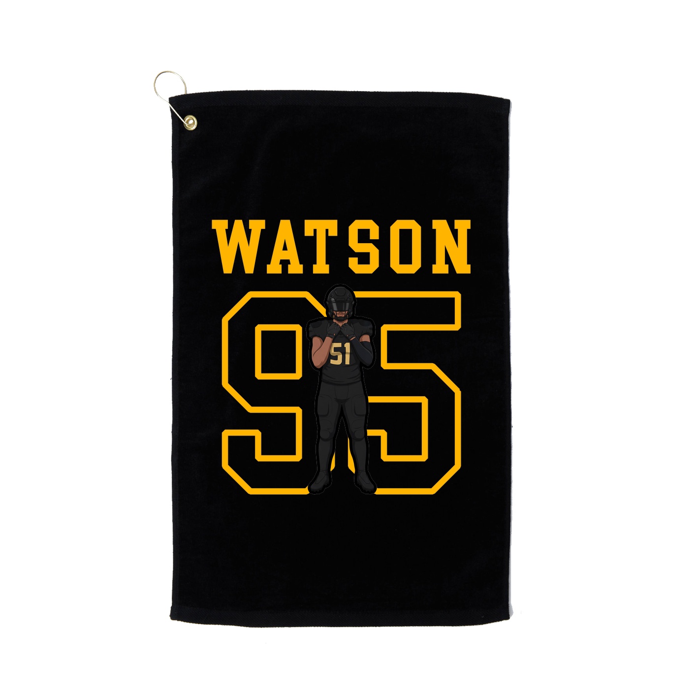 Golf Towel — Shirsey in Black