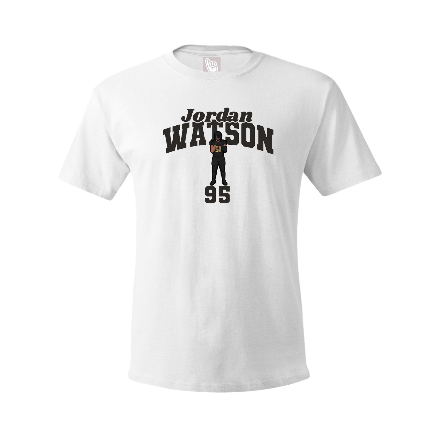 Youth Tee — Signature Arch in White