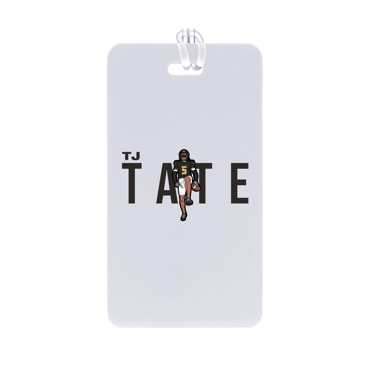 Bag Tag — Player Name in Classic