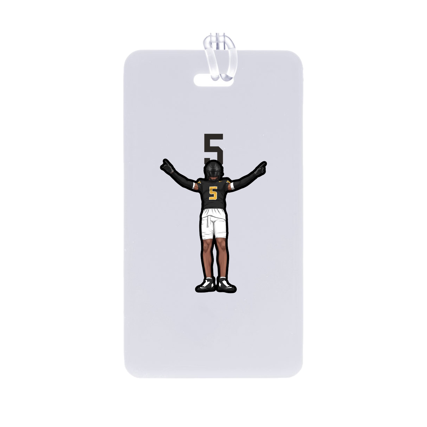 Bag Tag — Number Top in Classic