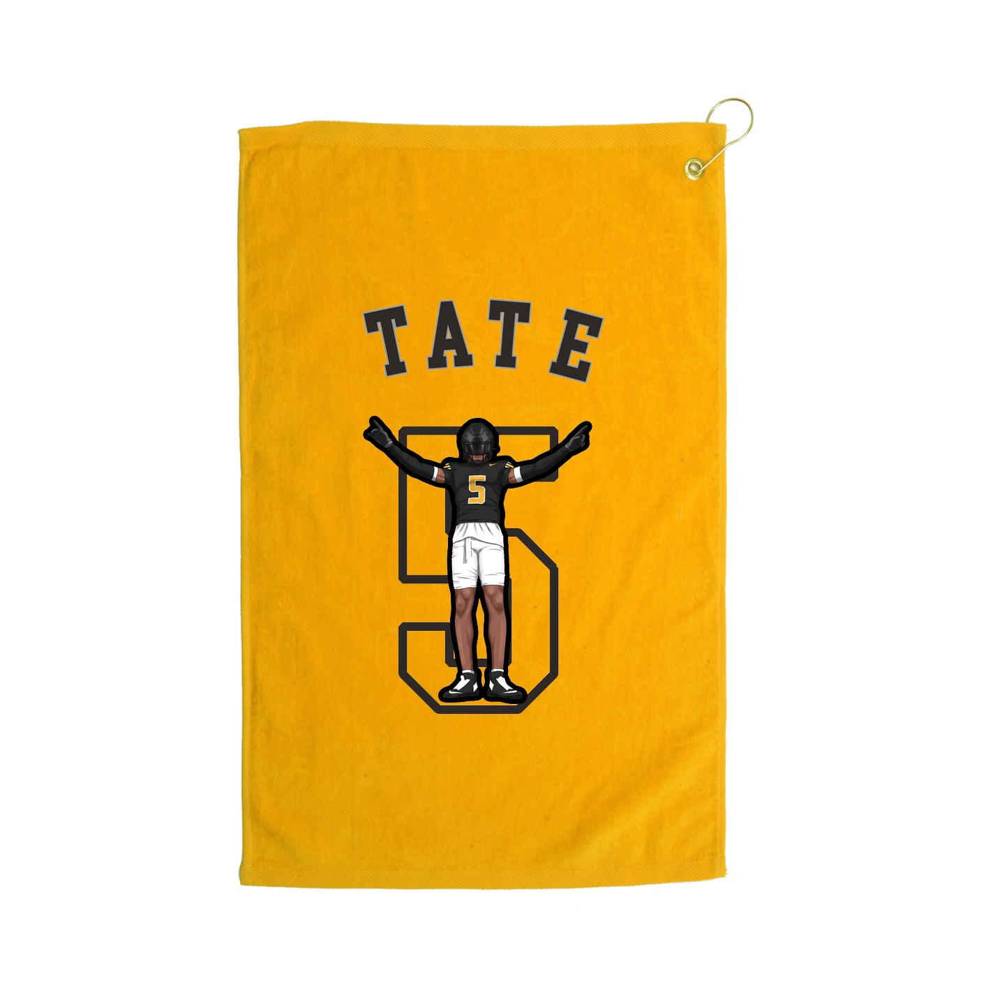 Golf Towel — Shirsey Arch in Gold