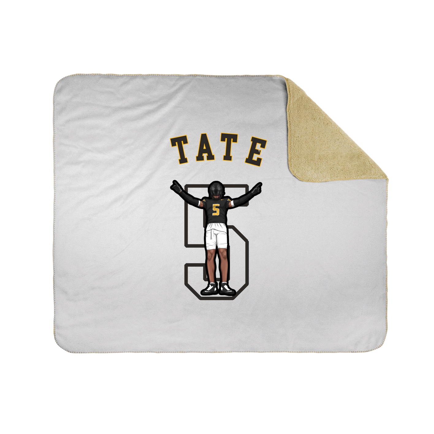 Throw Blanket — Shirsey Arch in White