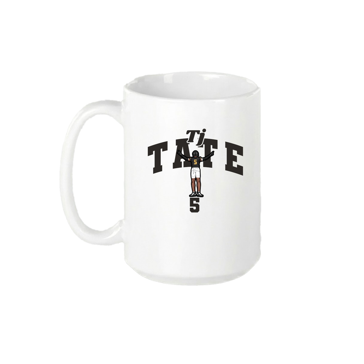 15oz Coffee Mug — Signature Arch in White