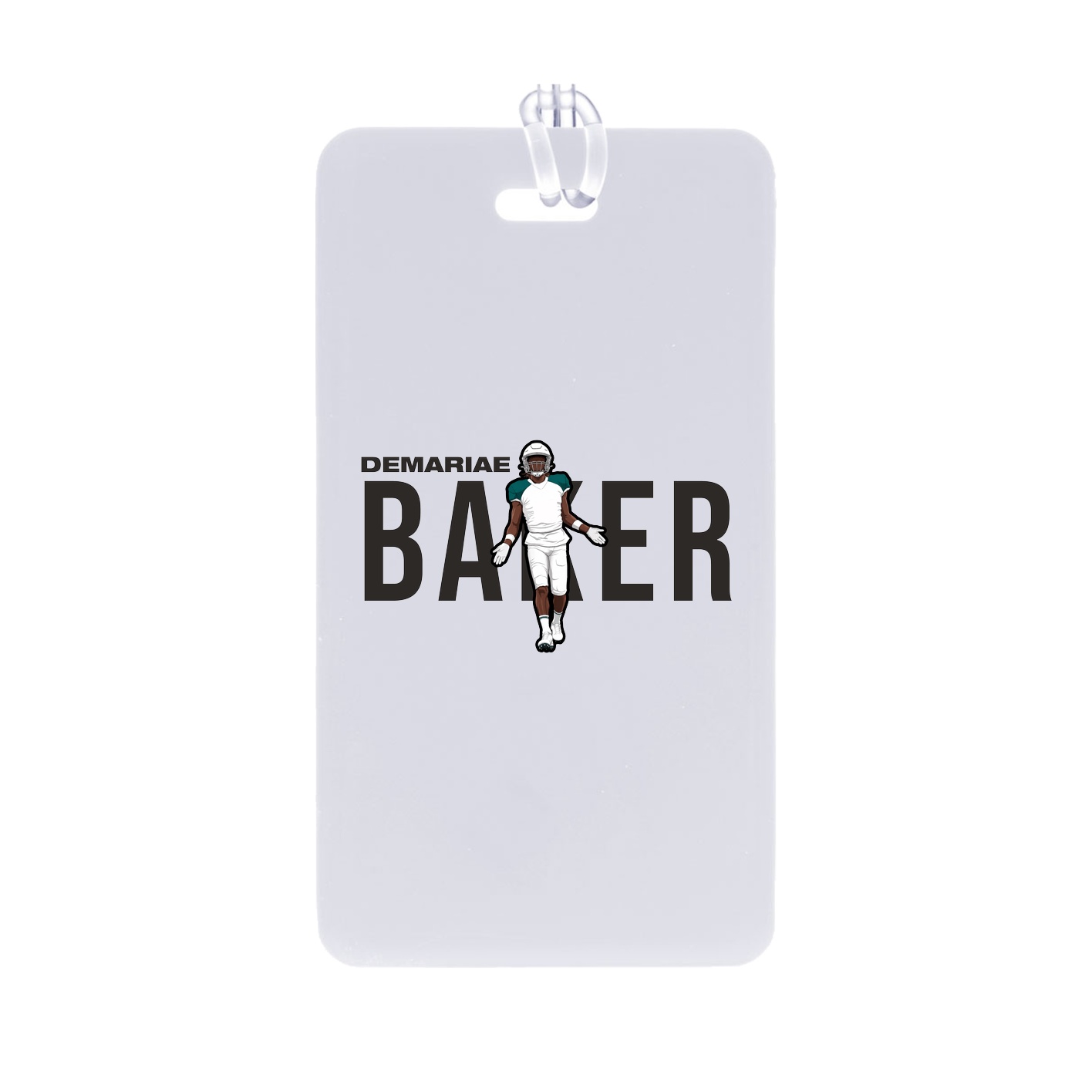 Bag Tag — Player Name in Classic