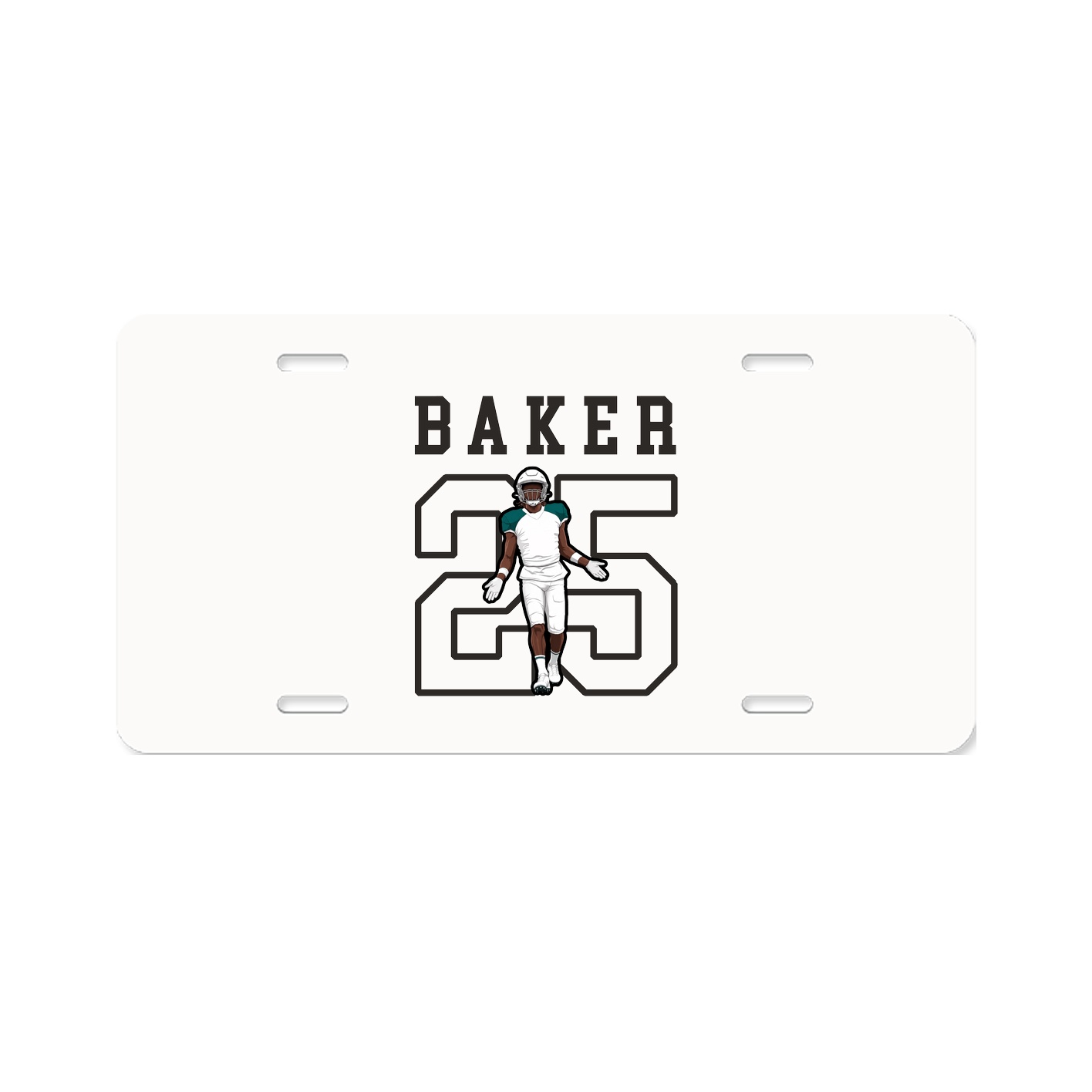 License Plate — Shirsey in Classic
