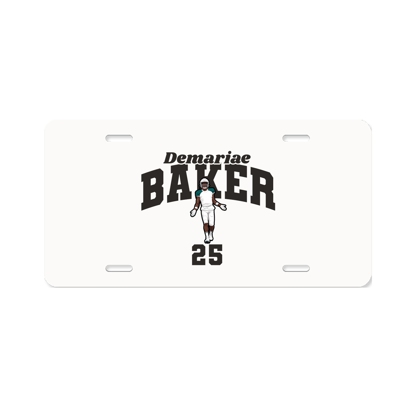 License Plate — Signature Arch in Classic