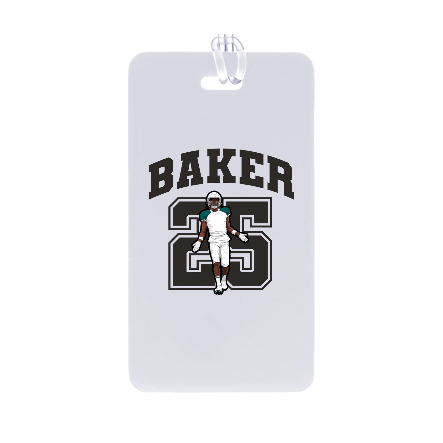 Bag Tag — Number in Classic