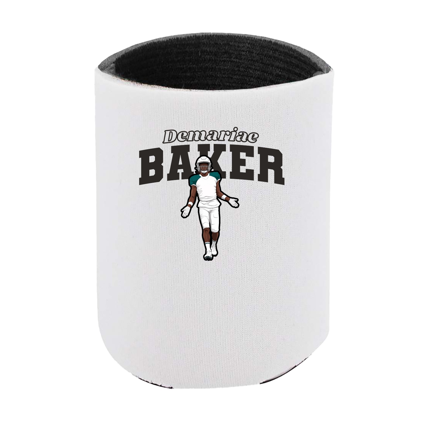 Can Holder — Name Arch in White