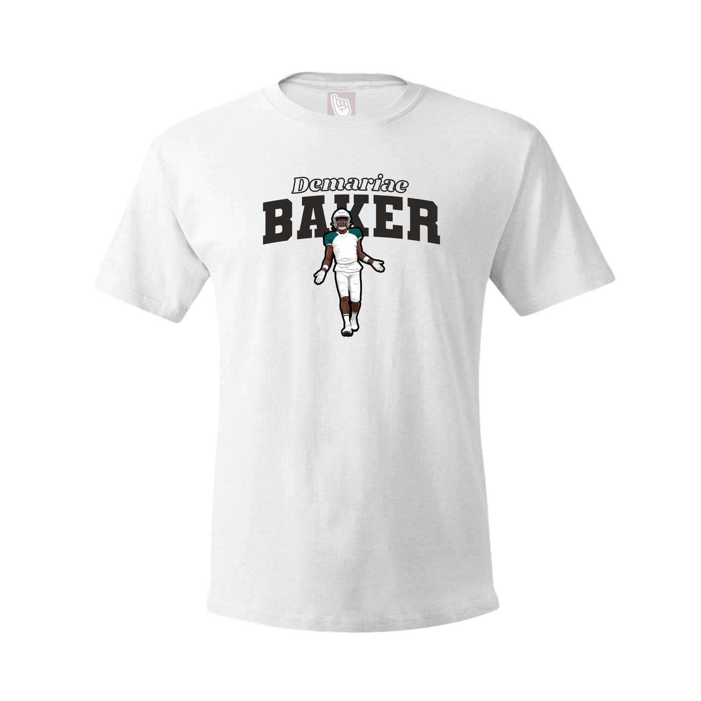 Tee — Name Arch in White