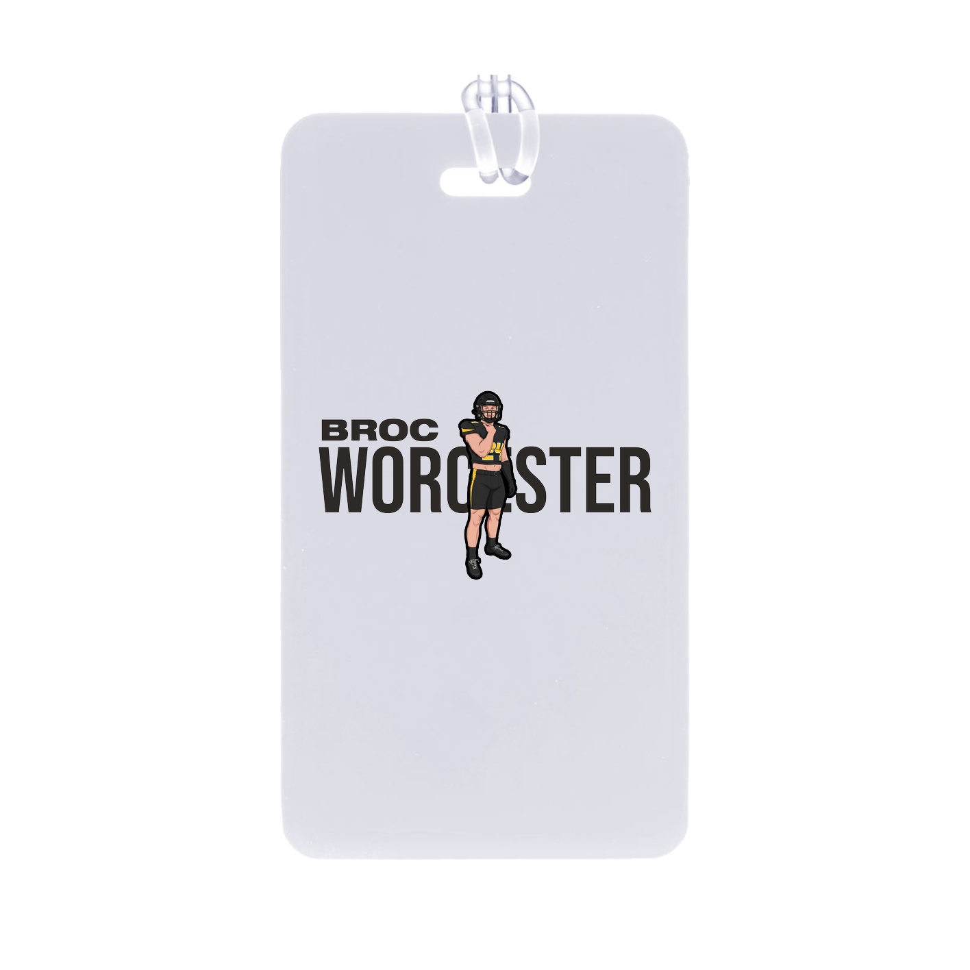 Bag Tag — Player Name in Classic